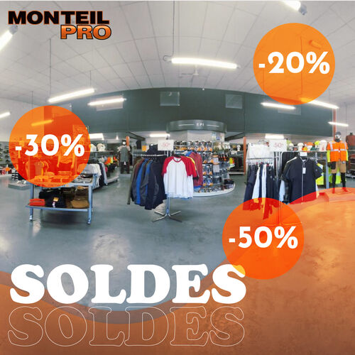 C'EST LES SOLDES CHEZ MONTEIL PRO !
