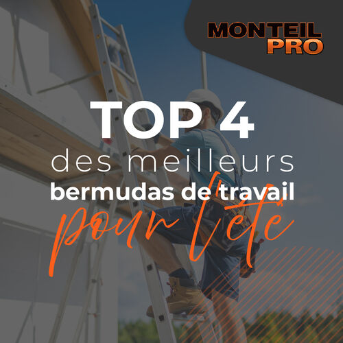 Quels bermudas pros choisir pour travailler par forte chaleur ?