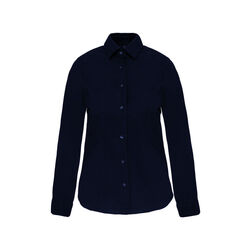 Chemise ML Femme Coton Stretch