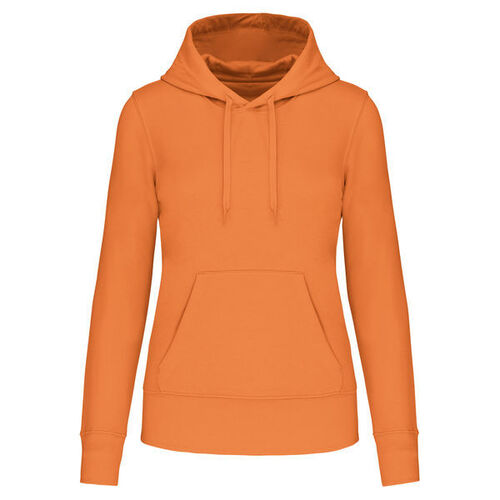 Sweat-shirt &agrave; capuche K4028 LIGHT ORANGE