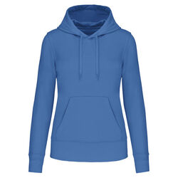 Sweat-shirt &agrave; capuche K4028 LIGHT ROYAL BLUE