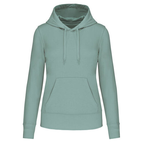Sweat-shirt &agrave; capuche K4028 SAGE
