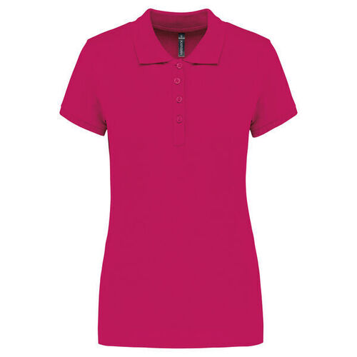 Polo MC femme piqu&eacute;