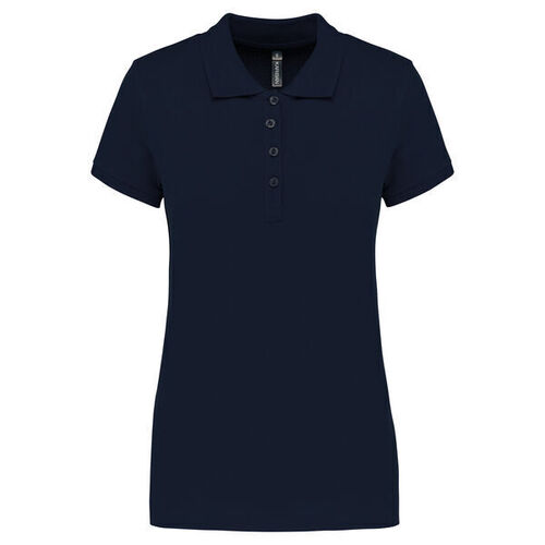 Polo MC femme piqu&eacute;