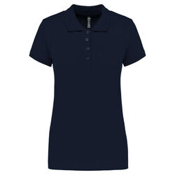 Polo MC femme piqu&eacute;