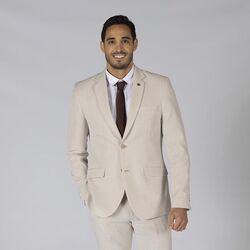 VESTE H ML X.LINEN Limoges