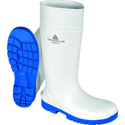 Bottes de s&eacute;curit&eacute; KEMIS S4 SRC CI BLANC BLEU Limoges