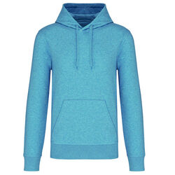 Sweat-shirt &agrave; capuche K4027 CLOUDY BLUE HEATHER Limoges