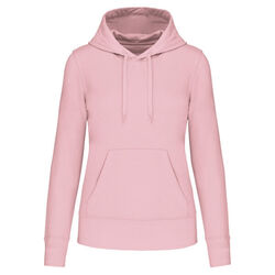 Sweat-shirt &agrave; capuche K4028 PALE PINK Limoges
