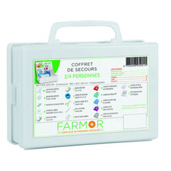 Coffret secours MULTIRISQUES 2/4 PERSONNES Limoges